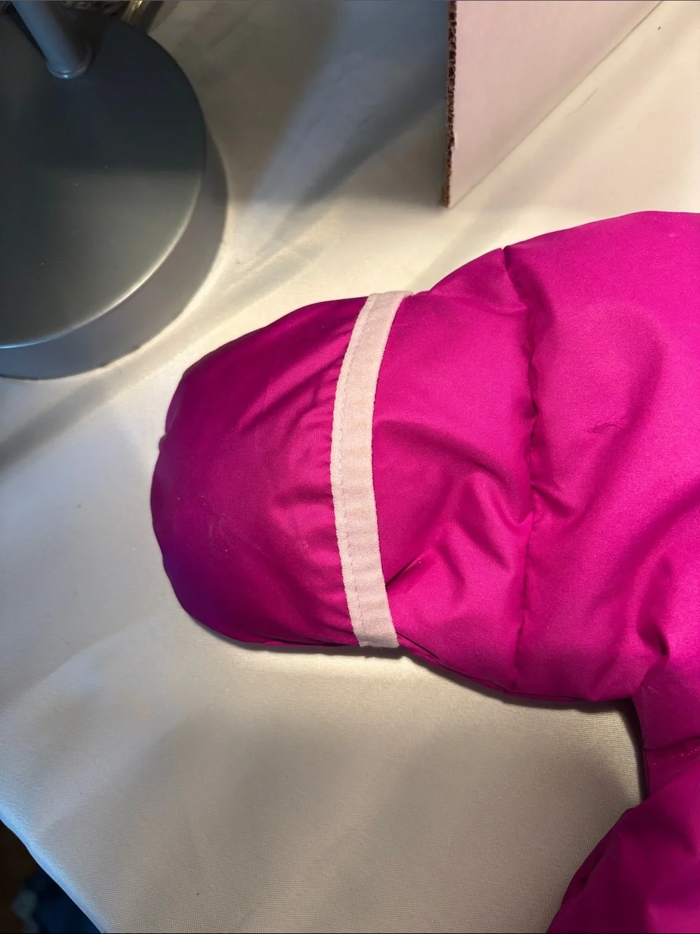 Columbia Infant Magenta Hooded One-Piece Snowsuit
